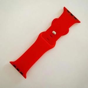 Apple watch red silicone band strap 42/44 mm
